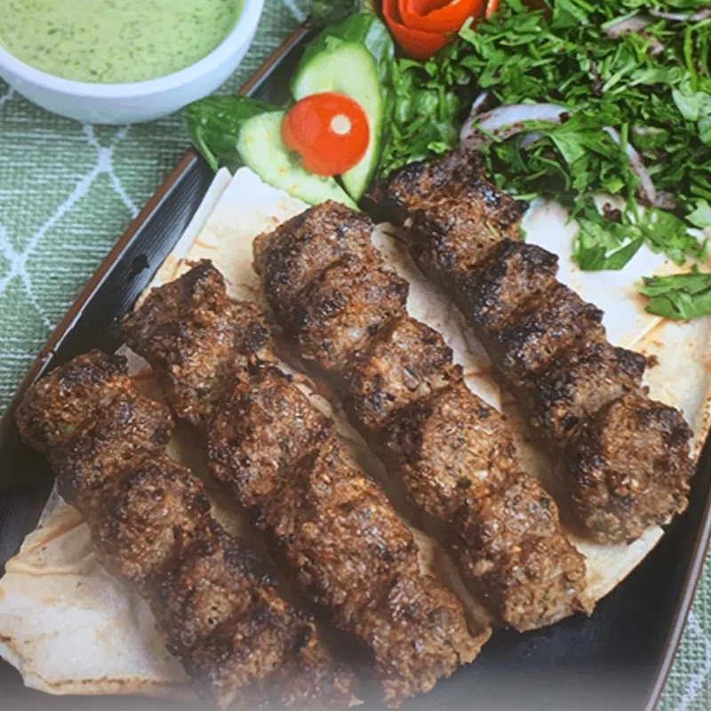 سيخ كباب بقري
