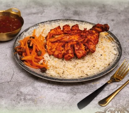 Chicken Charcoal Rice