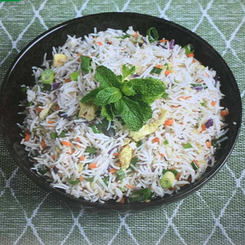 أرز مقلي بالبيض
