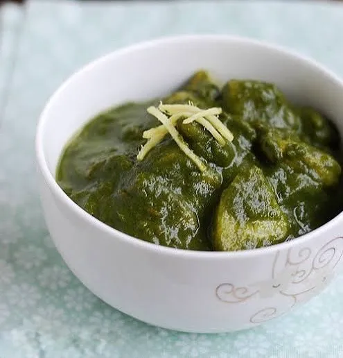 بطاطا بالسبانخ