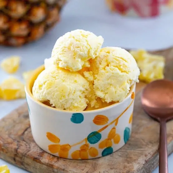 Pineapple Ice Cream