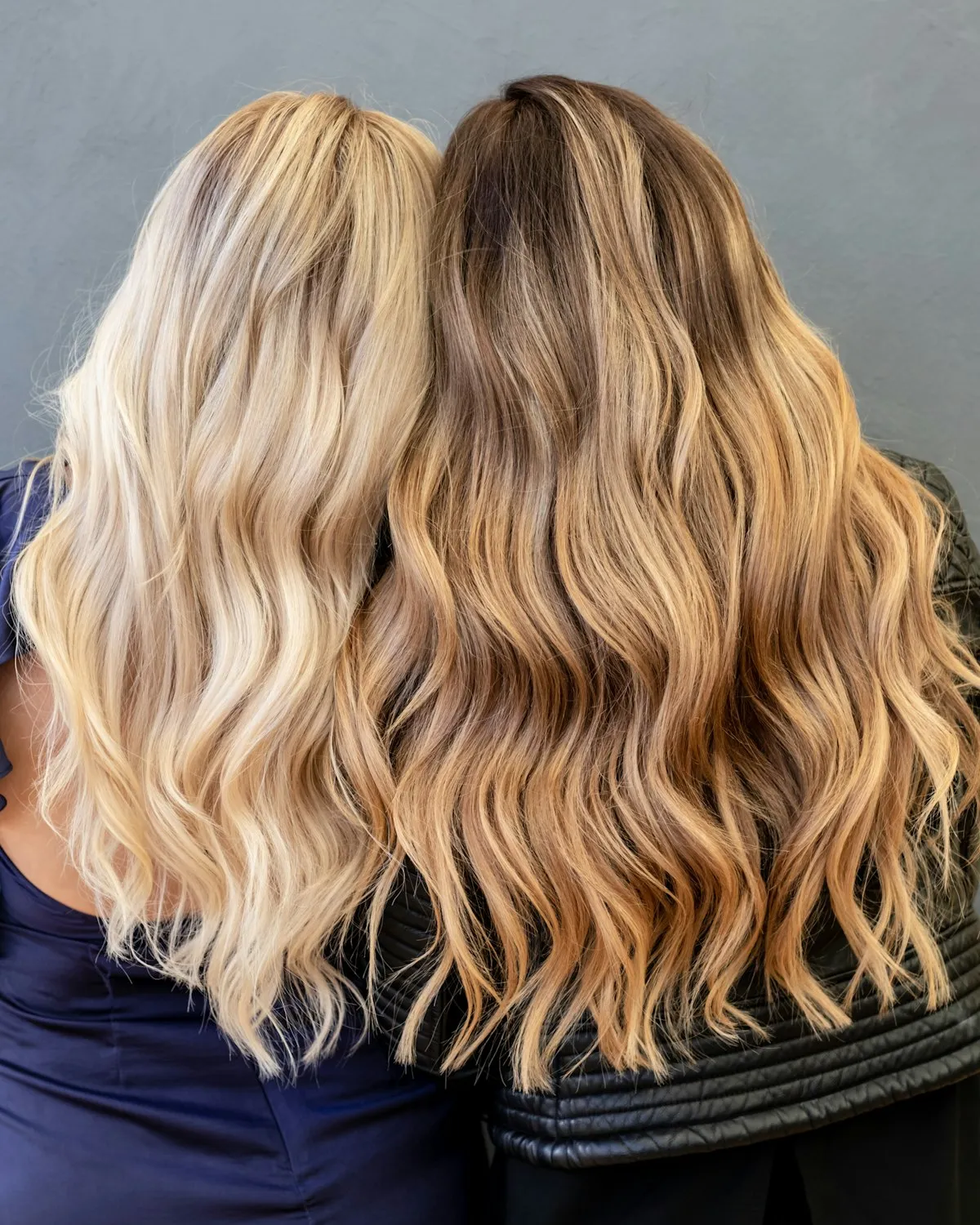 Long, softly waved hair