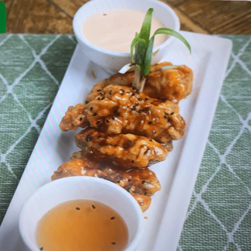 Honey Mustard Wings 6pcs