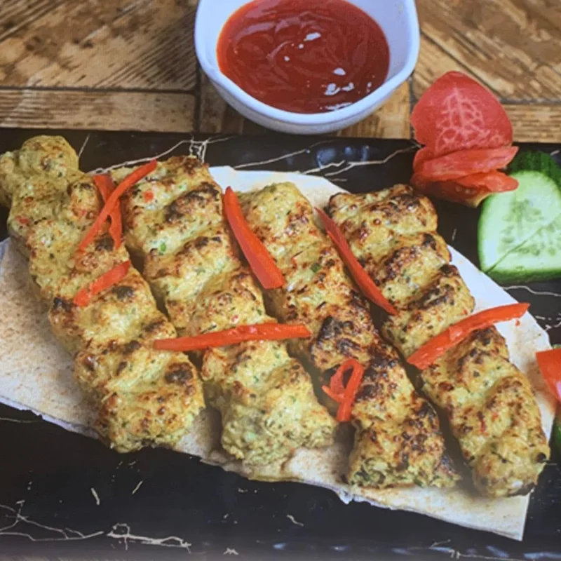 دجاج كباب بيتزا